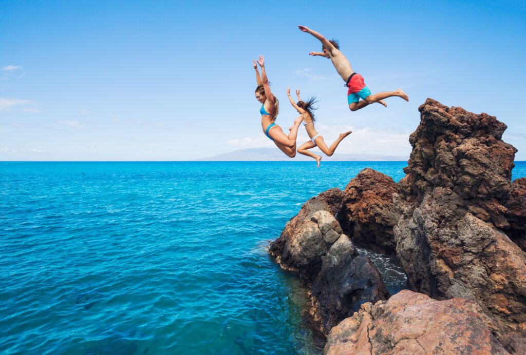 Cliff Jumping