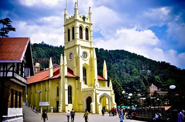 Christ Church: beautiful place in shimla