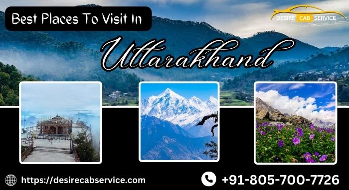 A picture of beautiful mountains- best places to visit in Uttarakhand