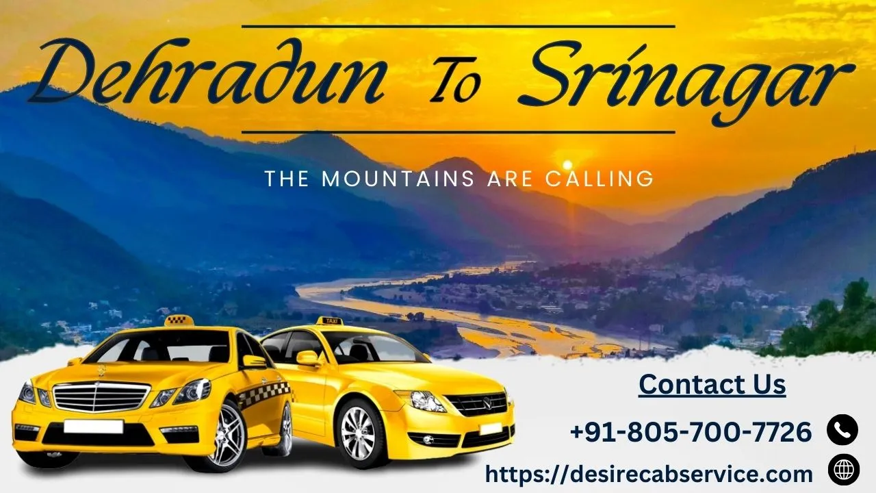 Dehradun To Srinagar taxi service